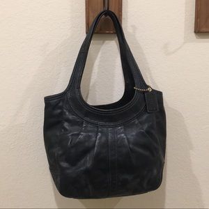 Coach Pleated Tote